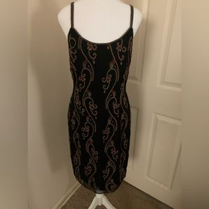 Beaded cocktail dress